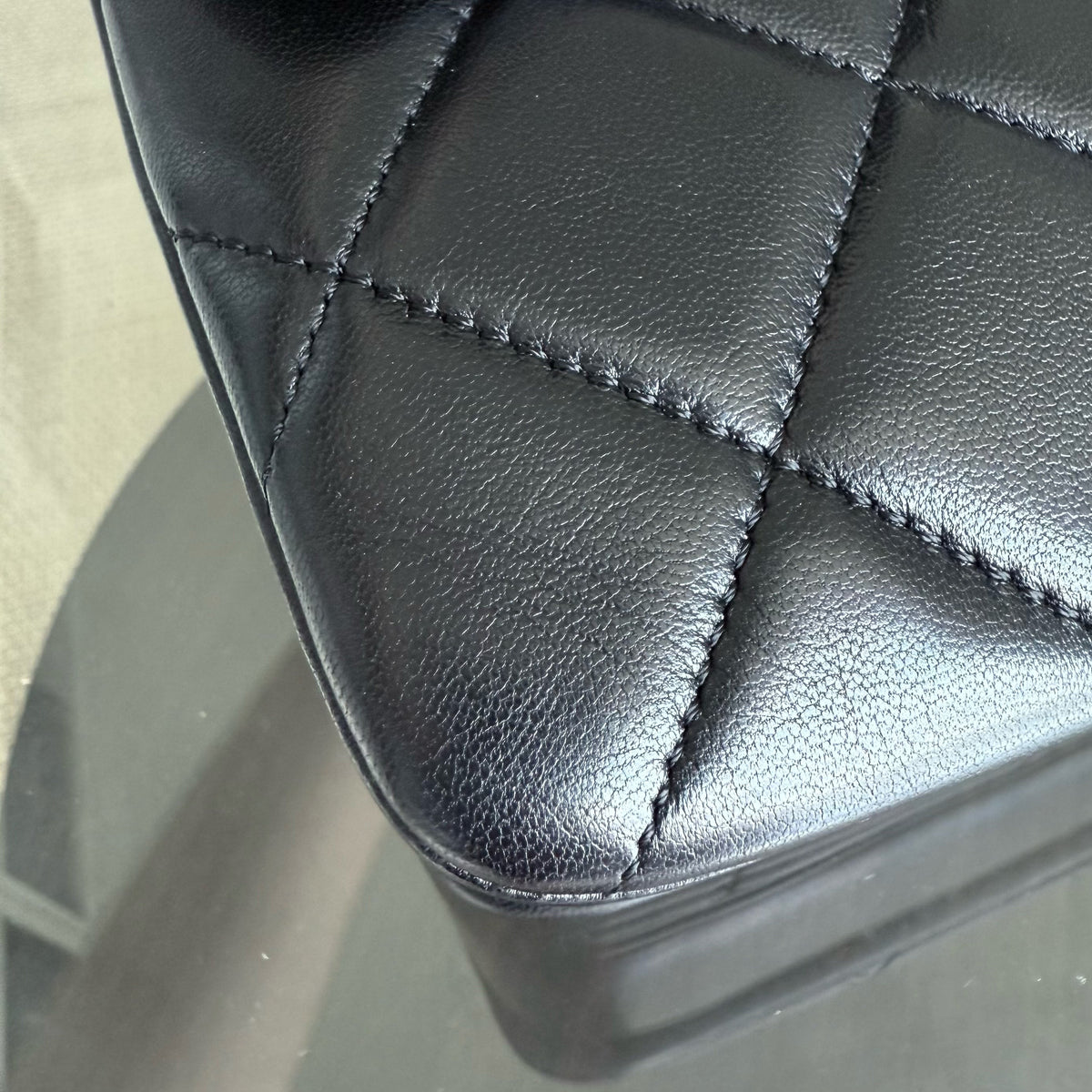 Chanel Trendy CC Small - Quilted Lambskin Black Gold Hardware Series 23
