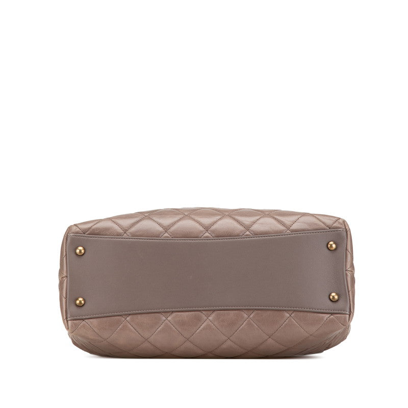 Chanel Coco Mark Matelasse Leather 2way Bag