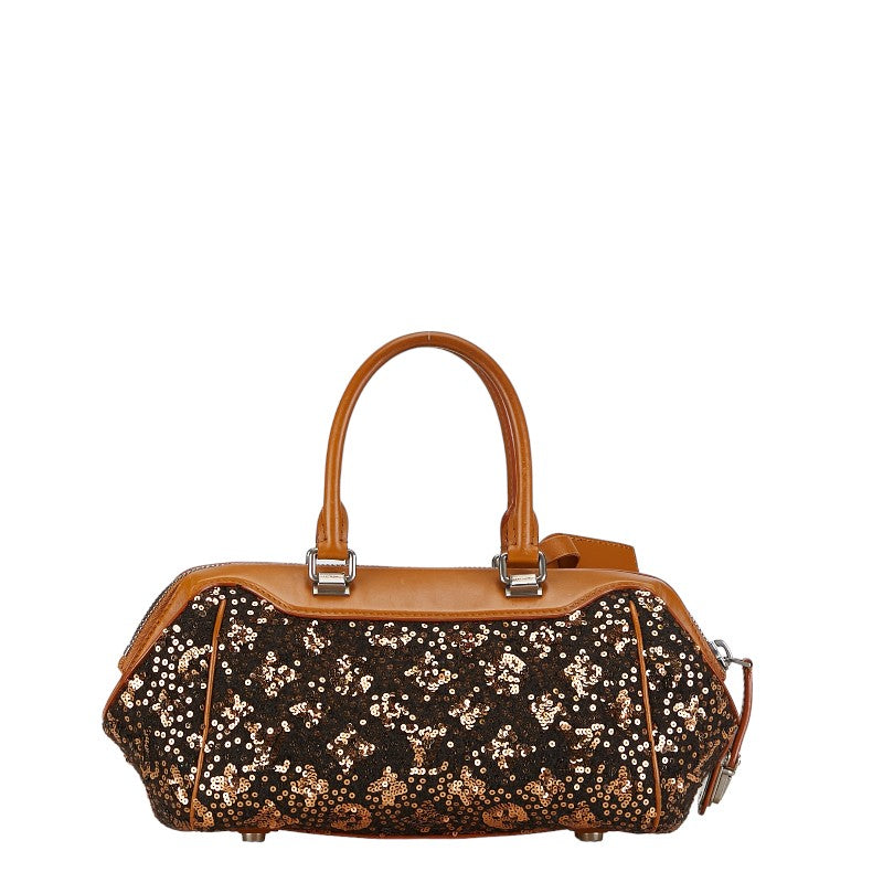Louis Vuitton Monogram Sunshine Express Ba Handbag M40794 Brown Black Spin-Cool Leather  Louis Vuitton