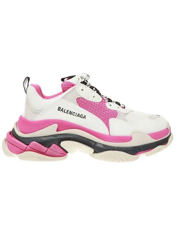 Luxury Balenciaga  WoMen's Triple S Low Top Sneakers Pink