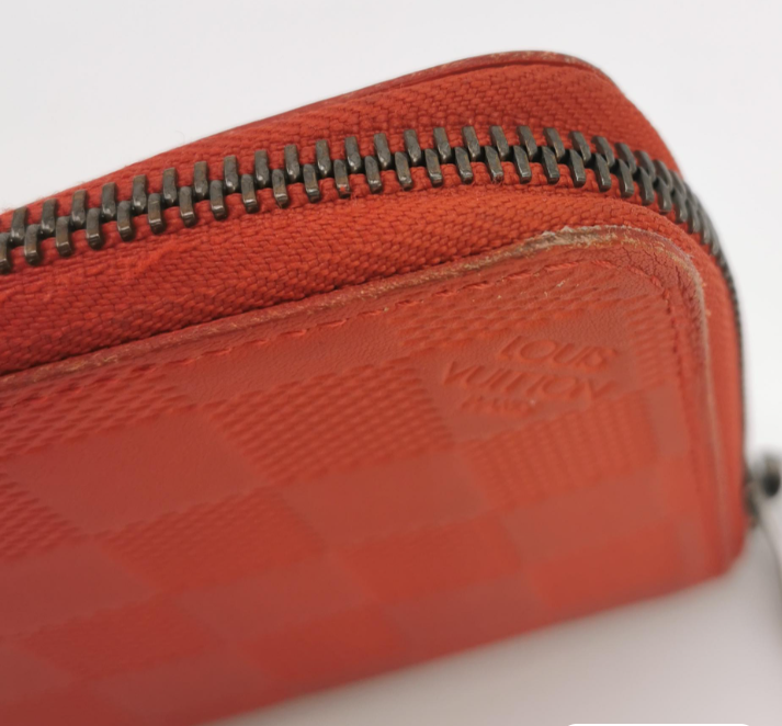 Preloved Louis Vuitton (LV)  Wallet 2014year orange 23052078306322