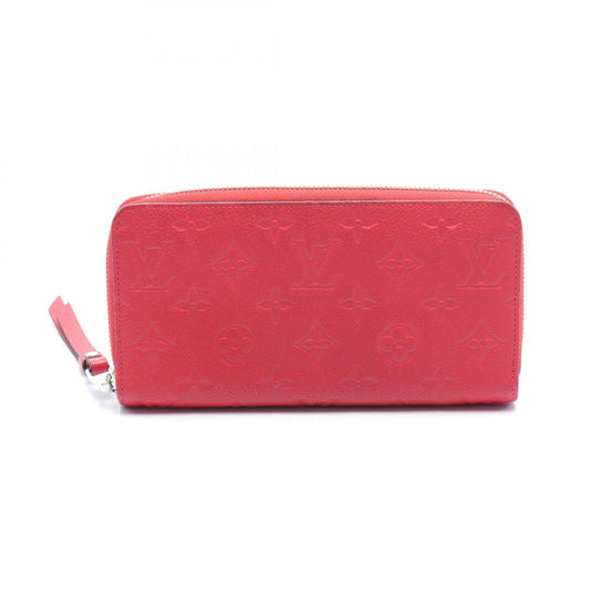 Louis Vuitton Cerise pink Monogram Empreinte Long Wallet (Bi-Fold)