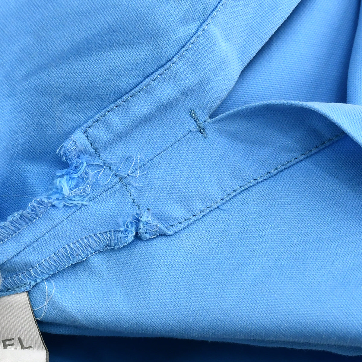 Chanel Sport Line Zip Up Jacket Light Blue 02S #38