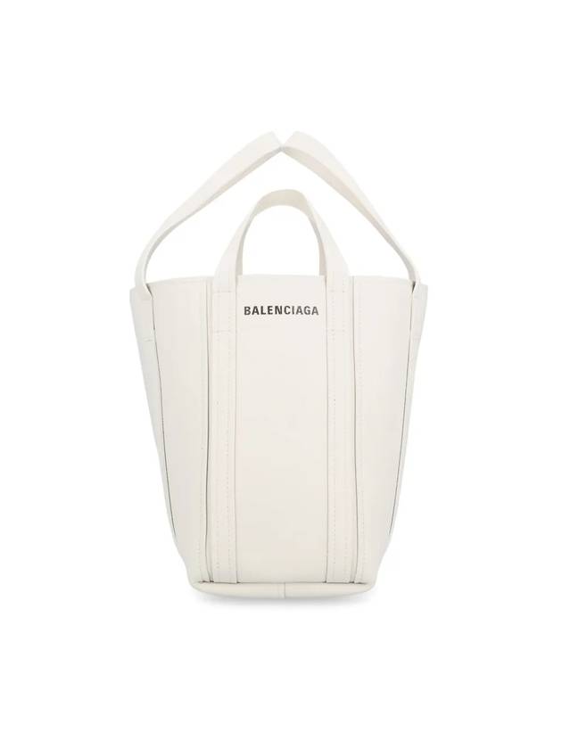 Luxury Balenciaga  Calfskin Everyday Tote Bag White