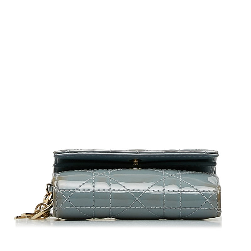 Dior Canarium Three Folded Wallet Compact Wallet Grey Light Blue Emmelie Ladies Dior  Gorgeous