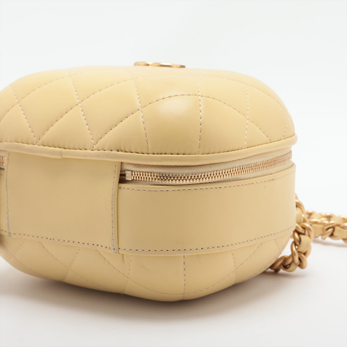 Chanel Matrasse  2WAY Shoulder Bag Yellow G