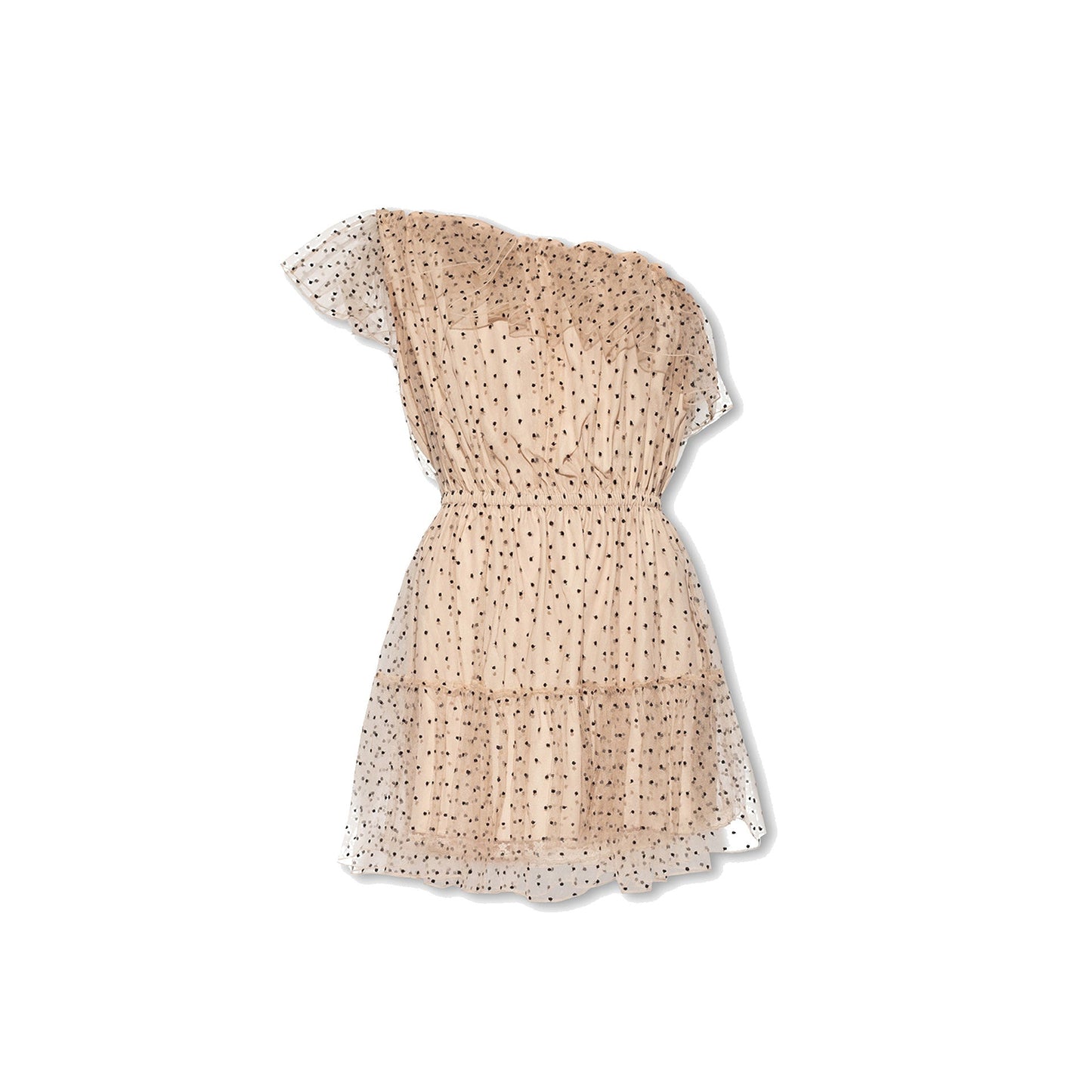 Gucci One-Shoulder Tulle Dress Women
