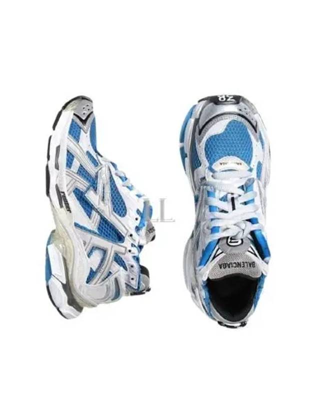 Luxury Balenciaga  Runner Low Top Sneakers Blue