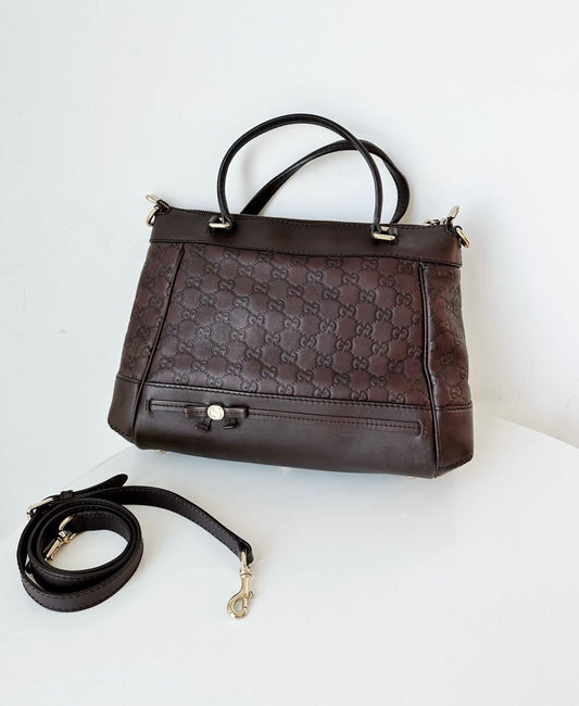 Gucci two-way Bag Brown **cm