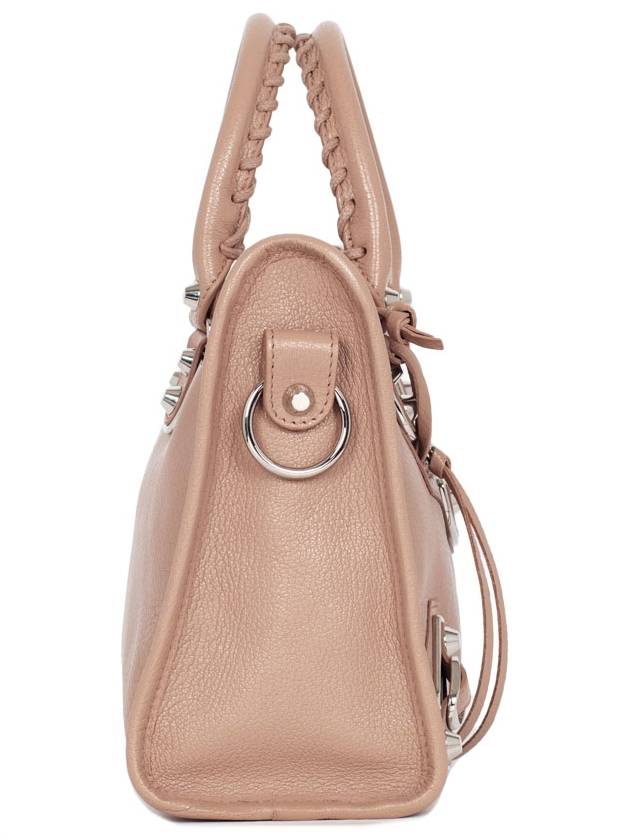 Luxury Balenciaga  Metallic Edge Mini City Tote Bag Pink