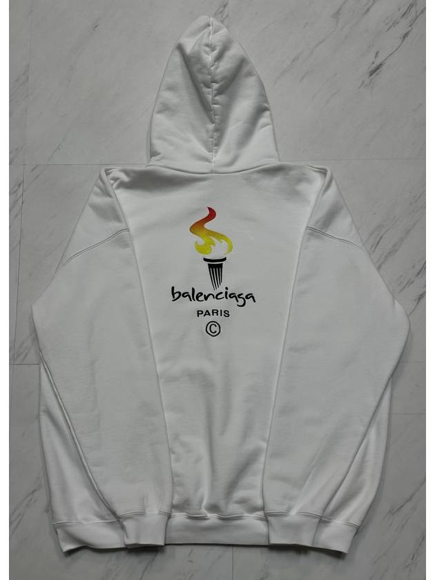 Luxury Balenciaga  Flame Hoodie 115