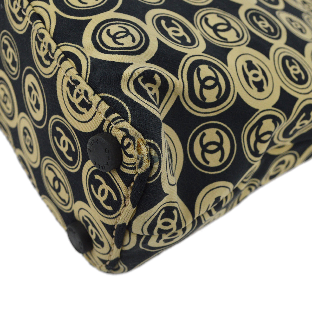 Chanel 2003-2004 Cotton Tote Handbag