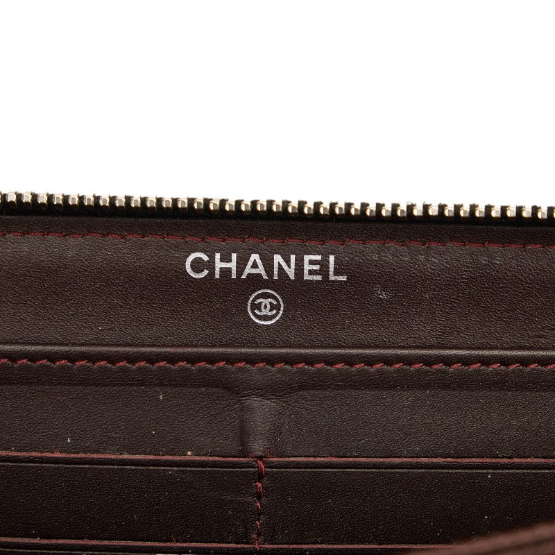 Chanel Coco Long Wallet Black Caviar S  Chanel