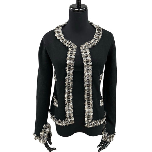 Chanel Coco Mark Ensemble 100% Cashmere 2way Knit Set