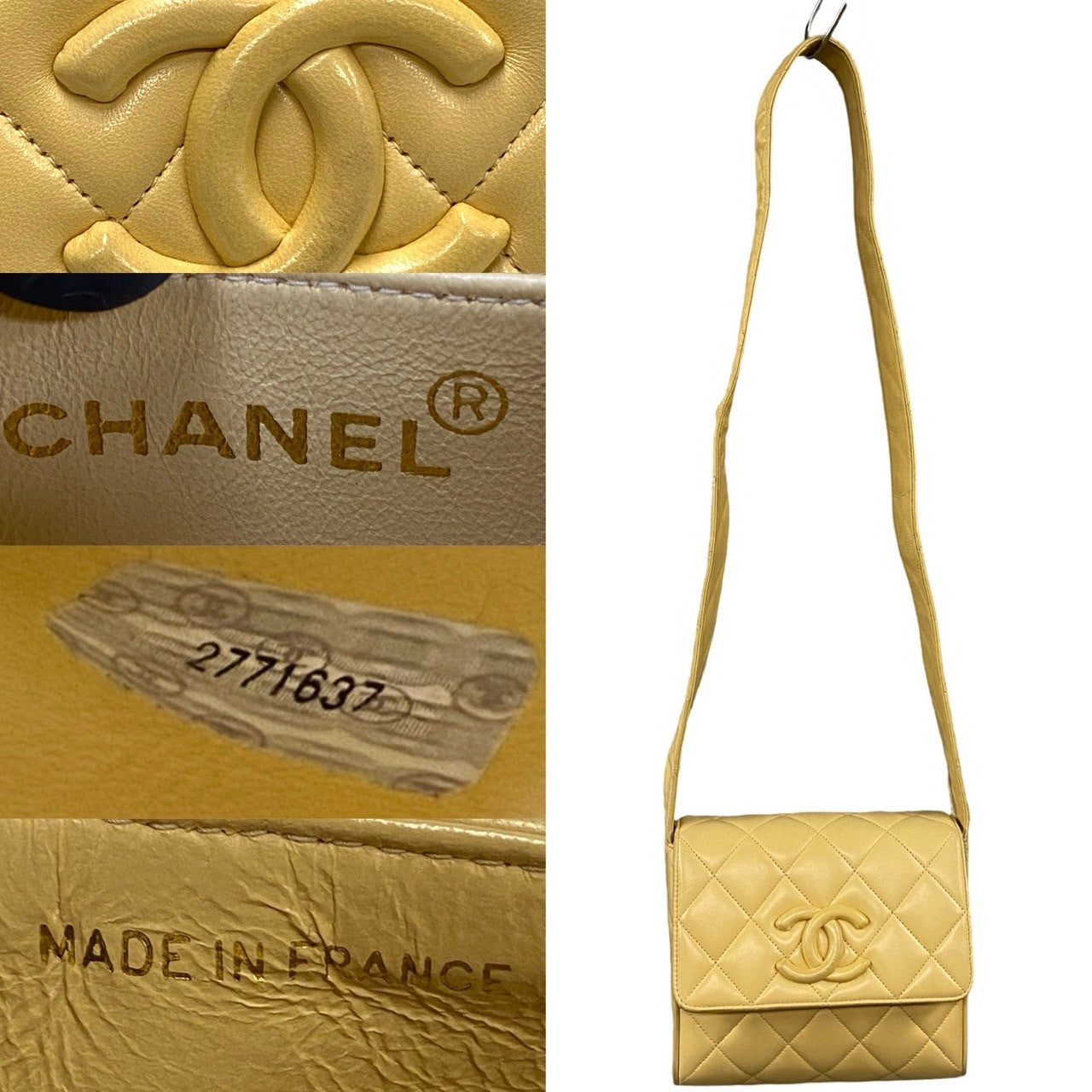 Chanel Matelasse Lambskin Shoulder Bag