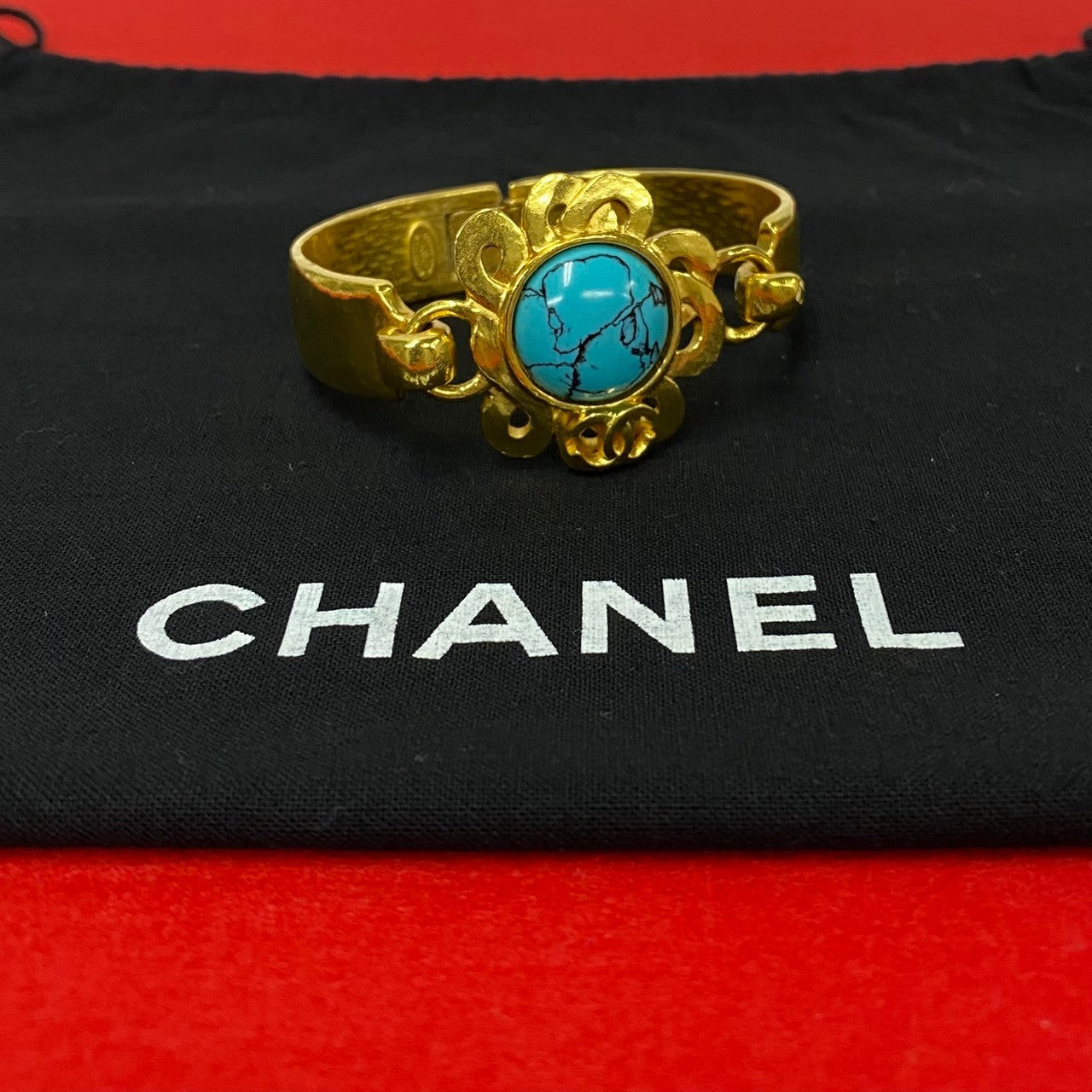 CHANEL bracelet Gold Plated gold