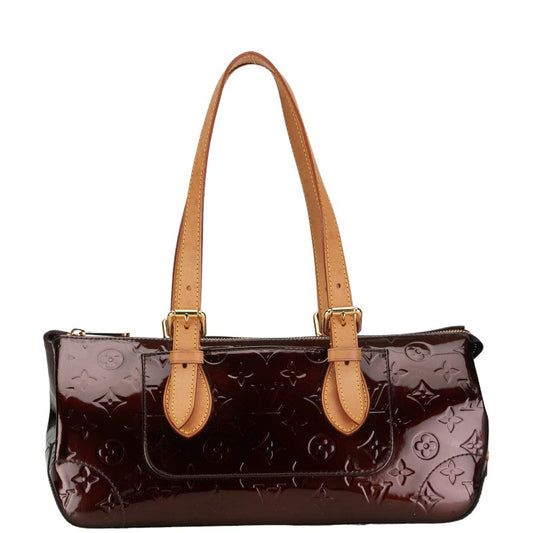 Louis Vuitton Monogram Vernis Rosewood Avenue Handbag M93510 Amarant Pearl Patent Leather  Louis Vuitton