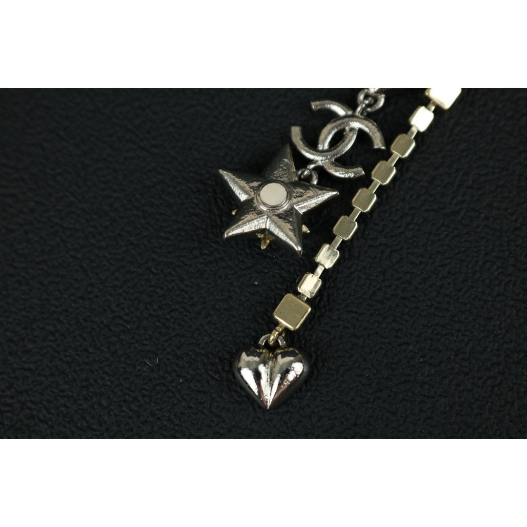 Excellent（Rank SA）｜ CHANEL Coco Mark Four leaf clover Rhinestone Necklace｜X25030108
