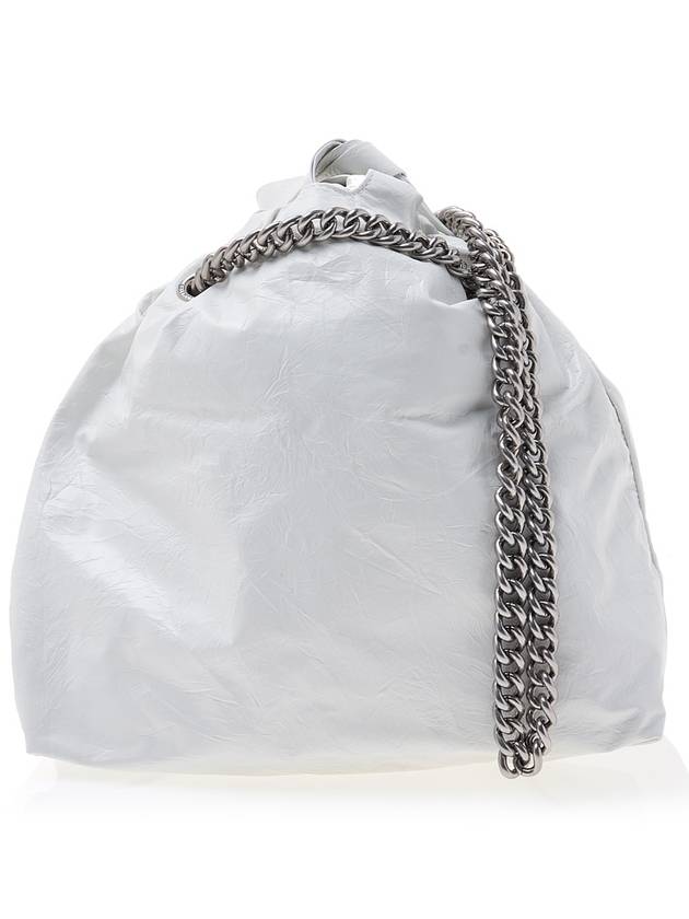 Luxury Balenciaga  WoMen's Crush Small Tote Bag Optic White