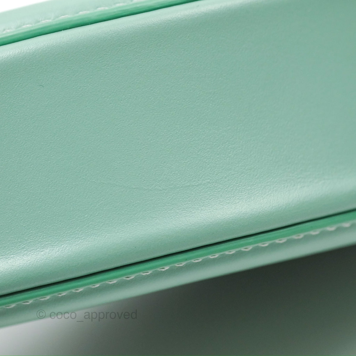 Celine Oval Bag Cuir Triomphe Ice Mint Calfskin