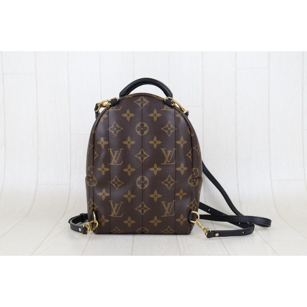 Good ( Rank AB)｜  LV Monogram Coated Canvas Mini Palm Springs Backpack｜S25030603