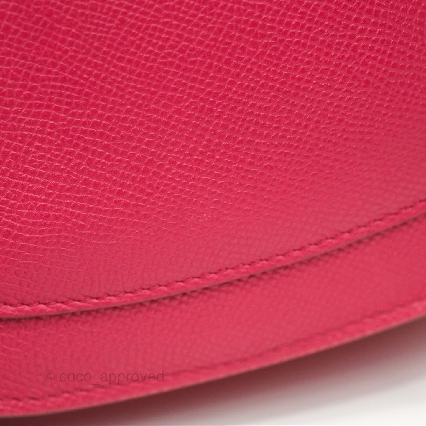 Celine Small Trotteur Crossbody Bag Grained Calfskin Dark Pink