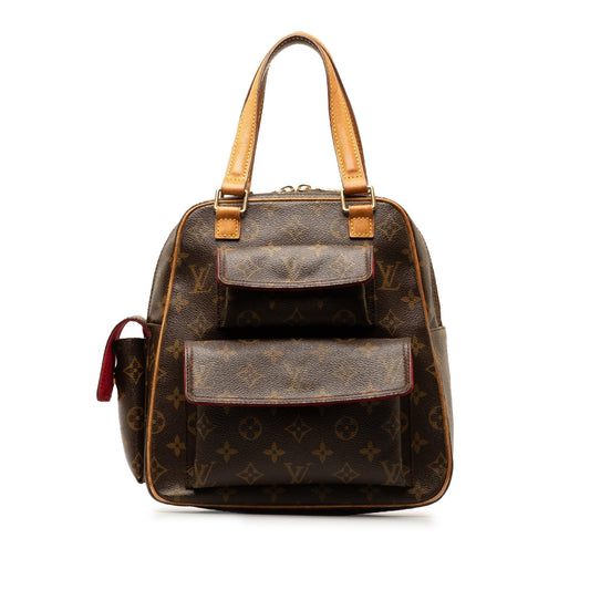 Brown Louis Vuitton Monogram Excentri-Cite HandBag