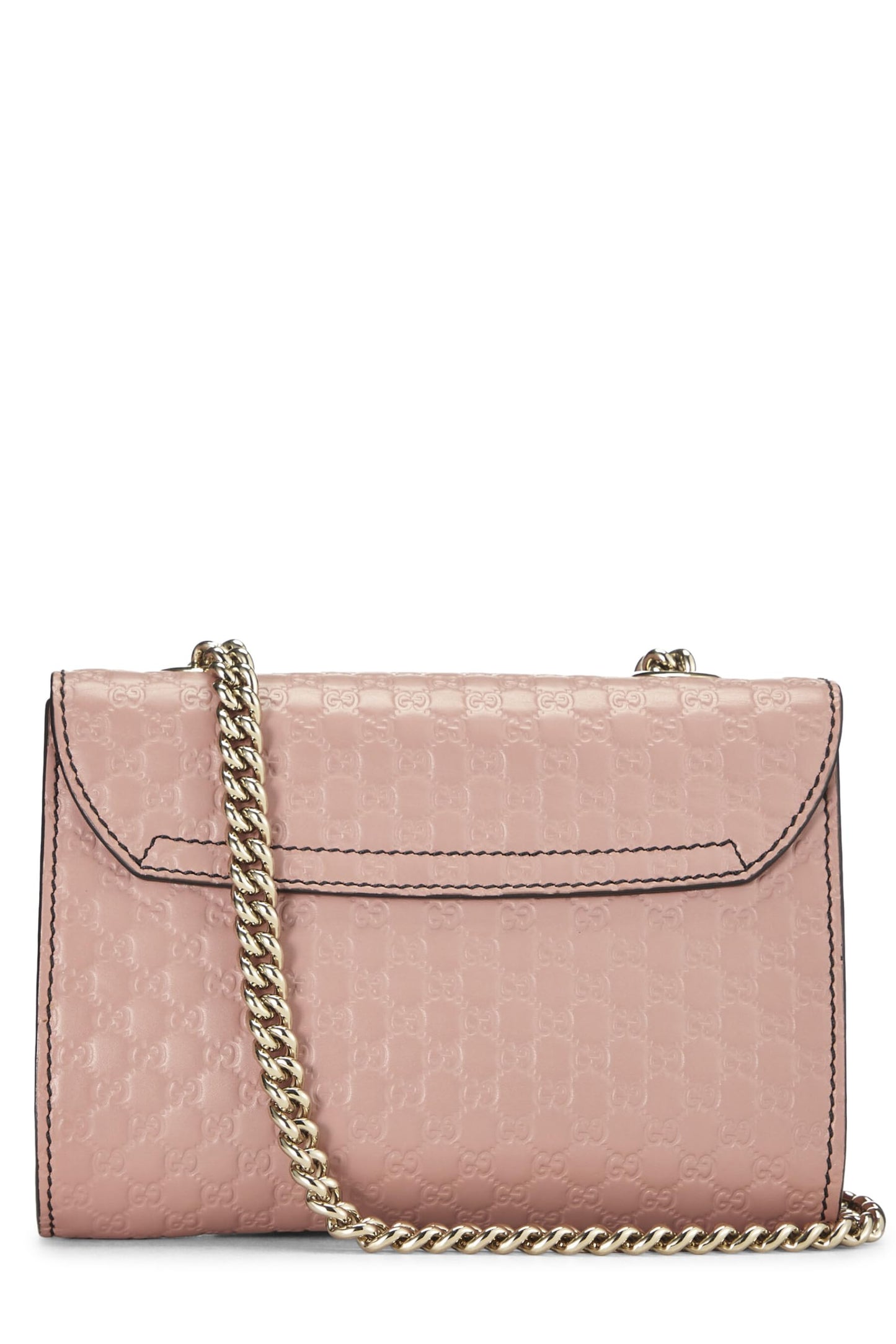 Gucci, Pink Microguccissima Leather Emily Chain Crossbody Bag, Pink