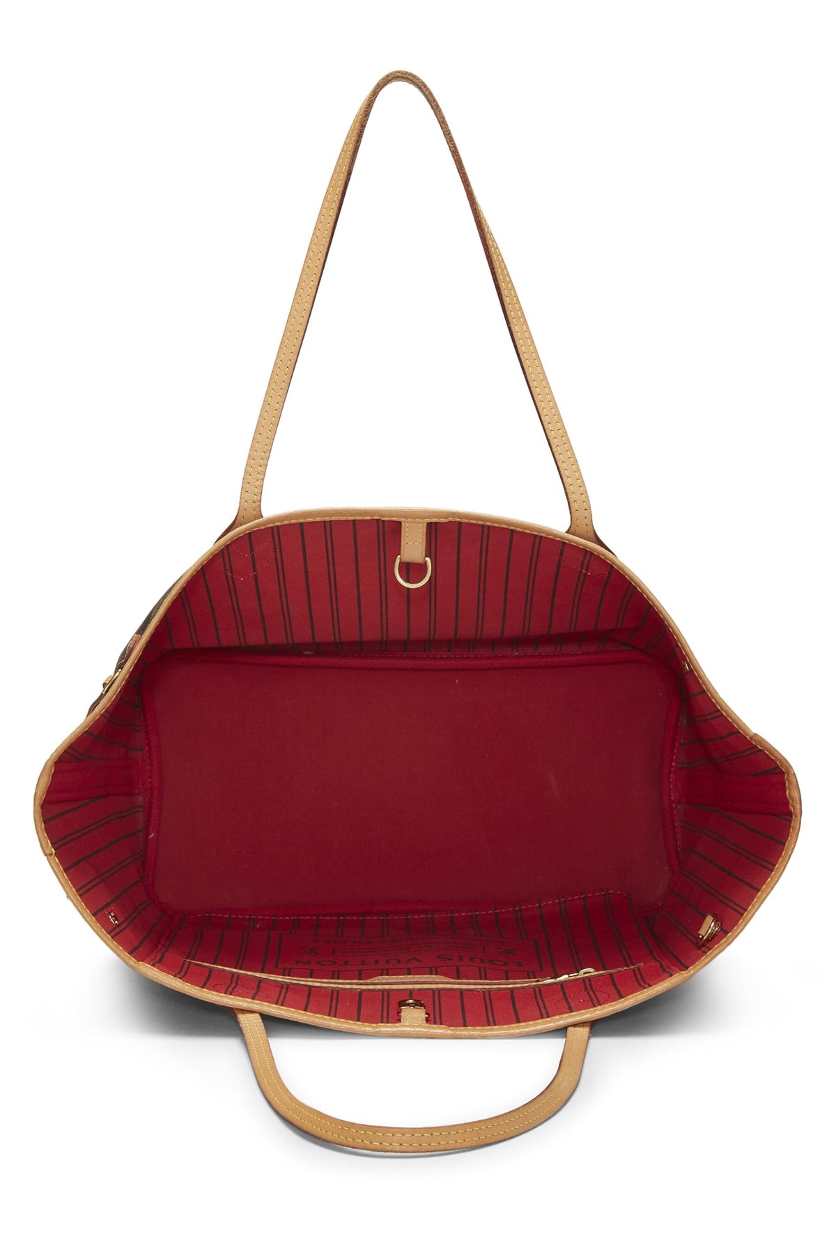 Louis Vuitton,  Red Monogram Canvas Neo Neverfull MM, Red