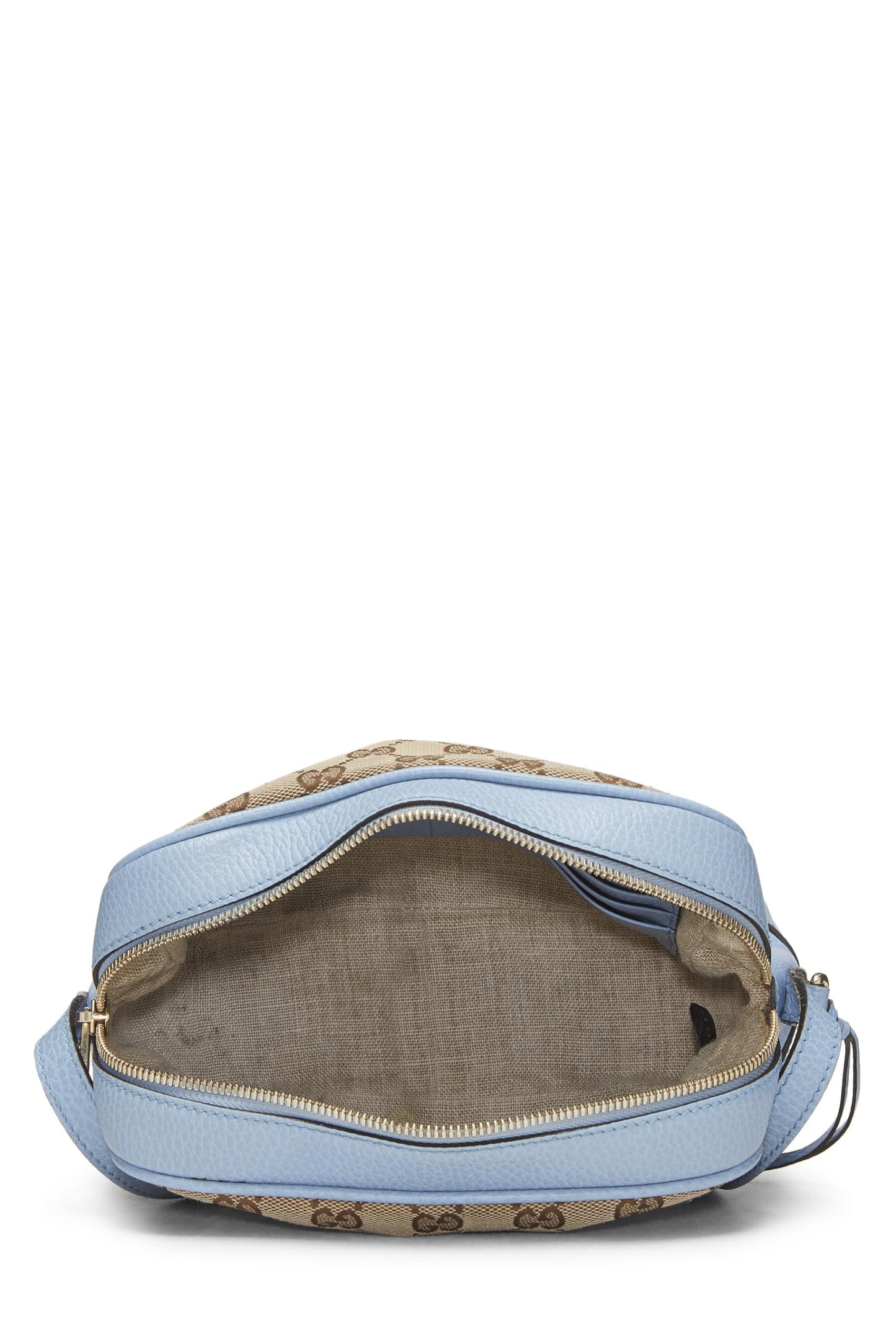 Gucci, Blue Original GG Canvas Bree Crossbody, Blue