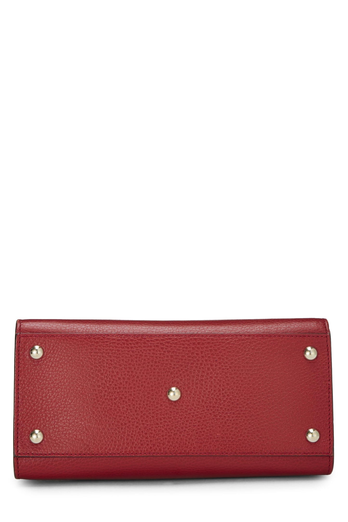 Gucci, Red Grained Leather Soho Handbag, Red