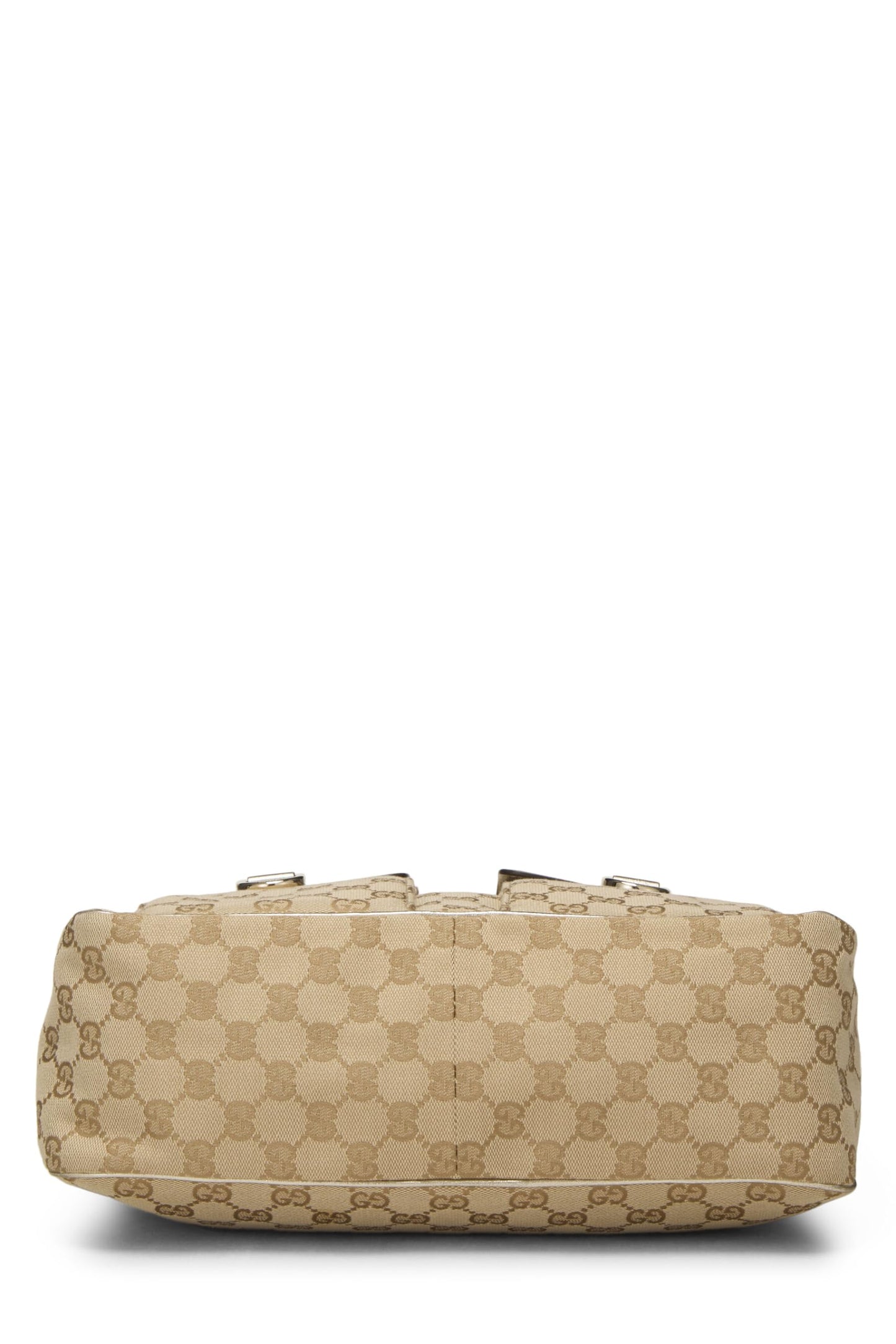 Gucci, Gold Original GG Canvas Abbey Shoulder Bag, Gold