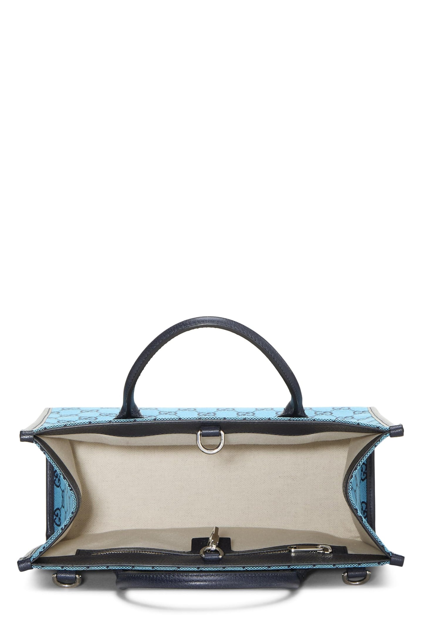 Gucci, Blue Original GG Canvas Tote Small, Blue
