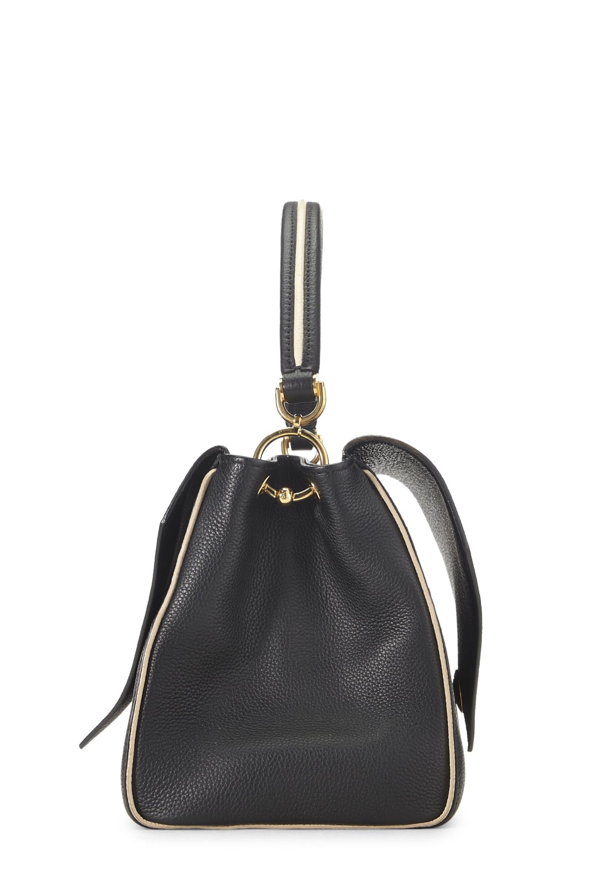 Louis Vuitton,  Black Monogram Double V Bag, Black
