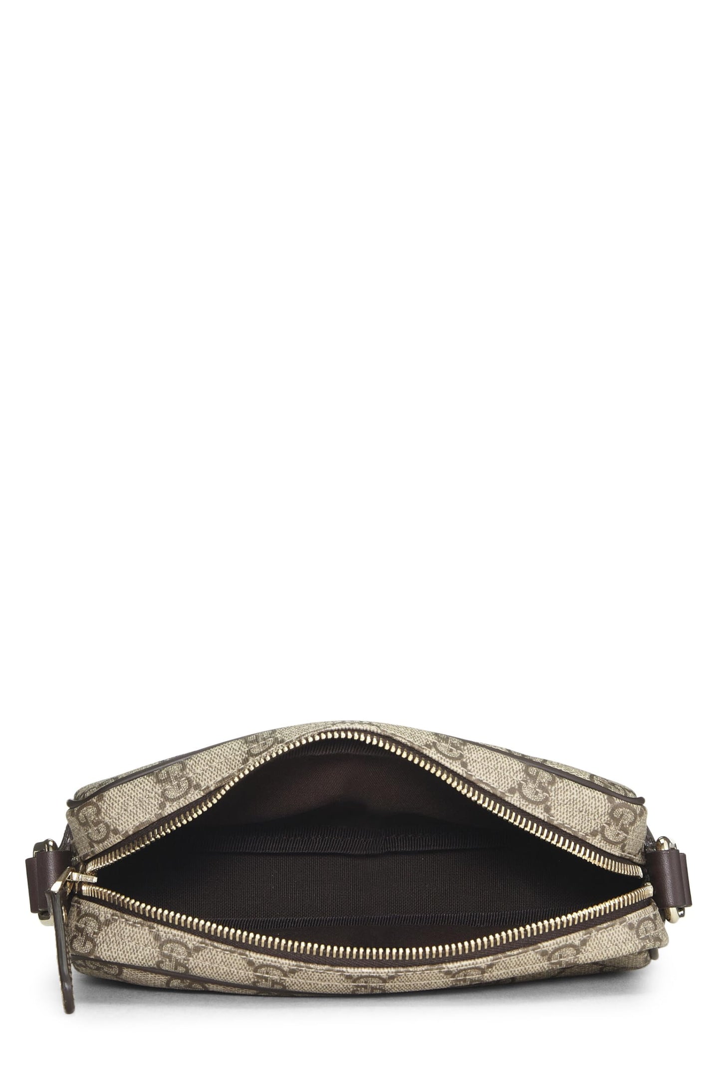 Gucci, Brown GG Supreme Canvas Camera Bag, Brown