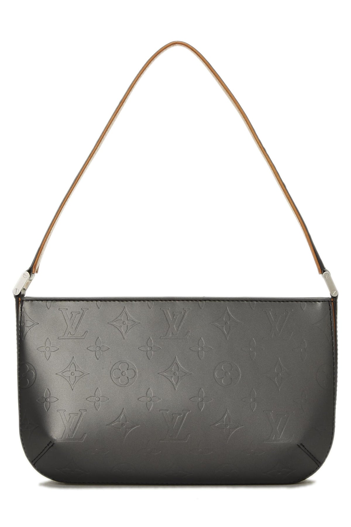Louis Vuitton,  Grey Monogram Vernis Mat Fowler, Grey