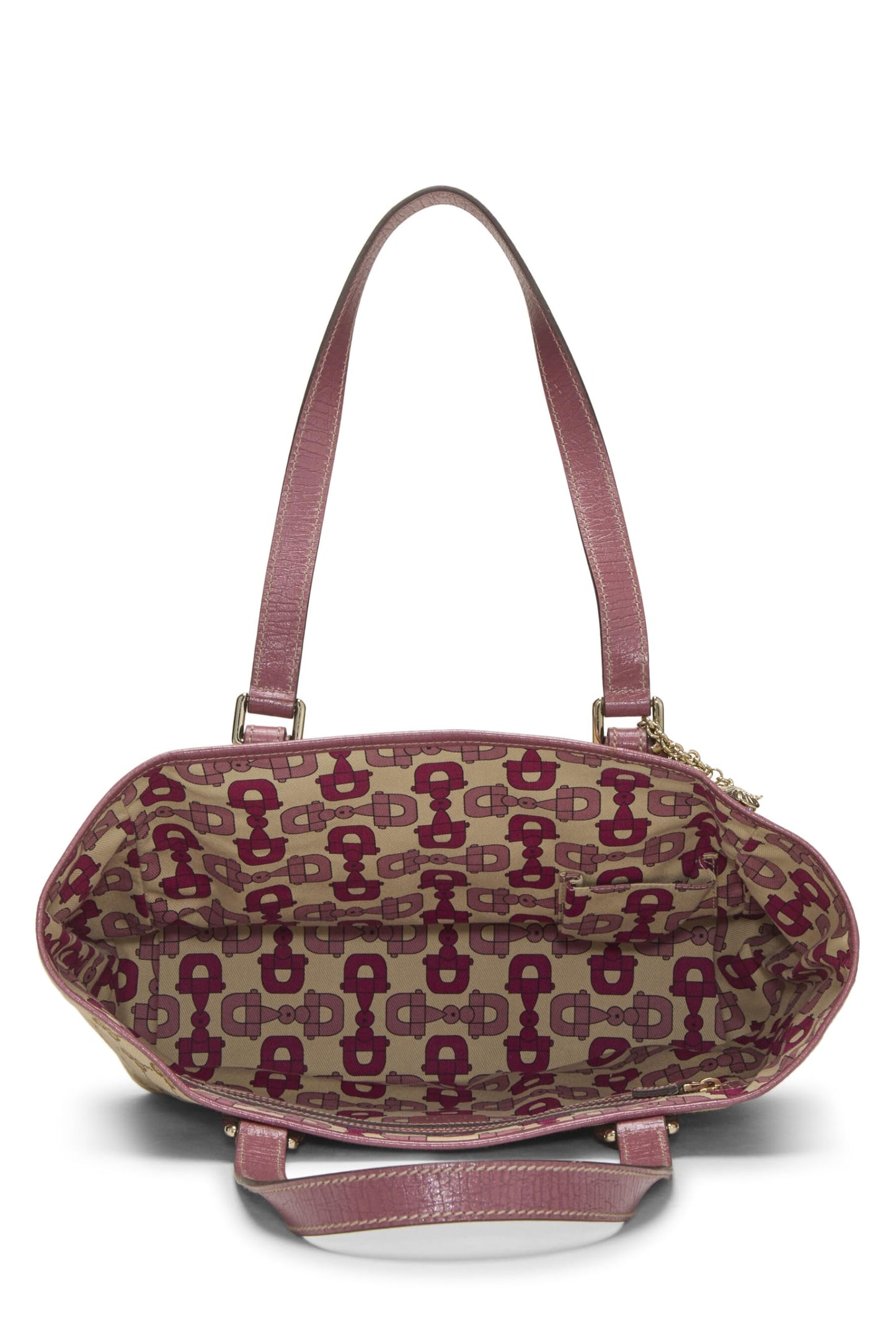 Gucci, Pink Original GG Canvas Jolicoeur Tote Small, Pink