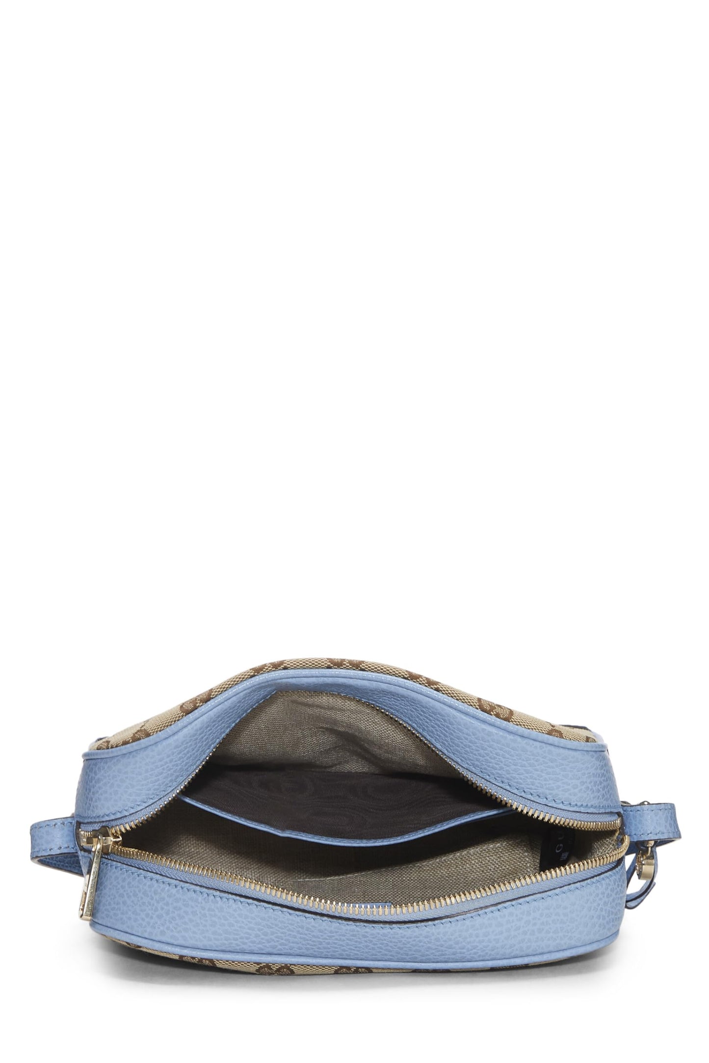 Gucci, Blue Original GG Canvas Bree Crossbody, Blue