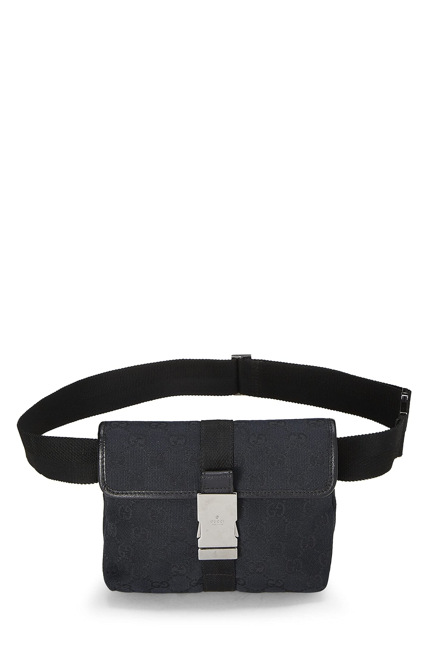 Gucci, Black GG Canvas Belt Bag Small, Black