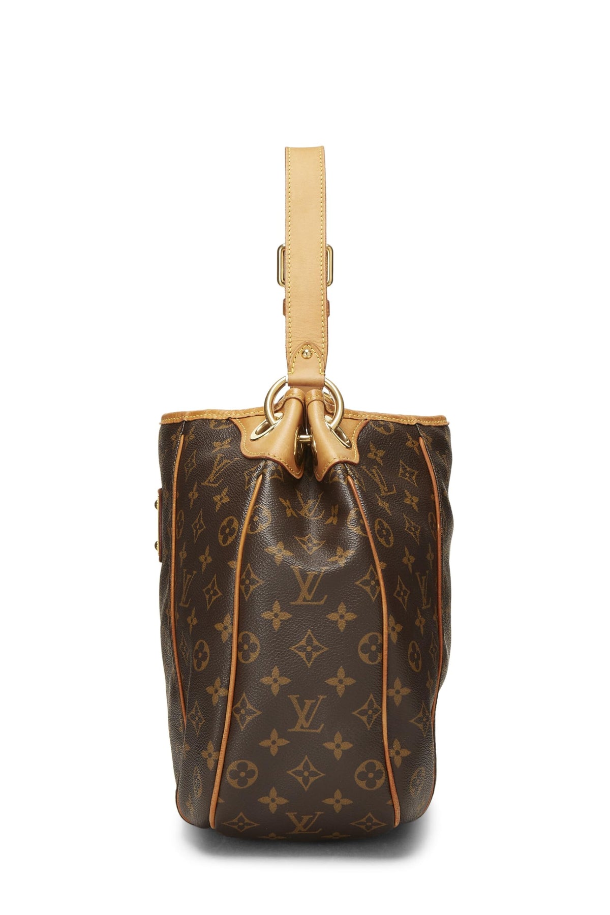 Louis Vuitton,  Monogram Canvas Galliera PM, Brown
