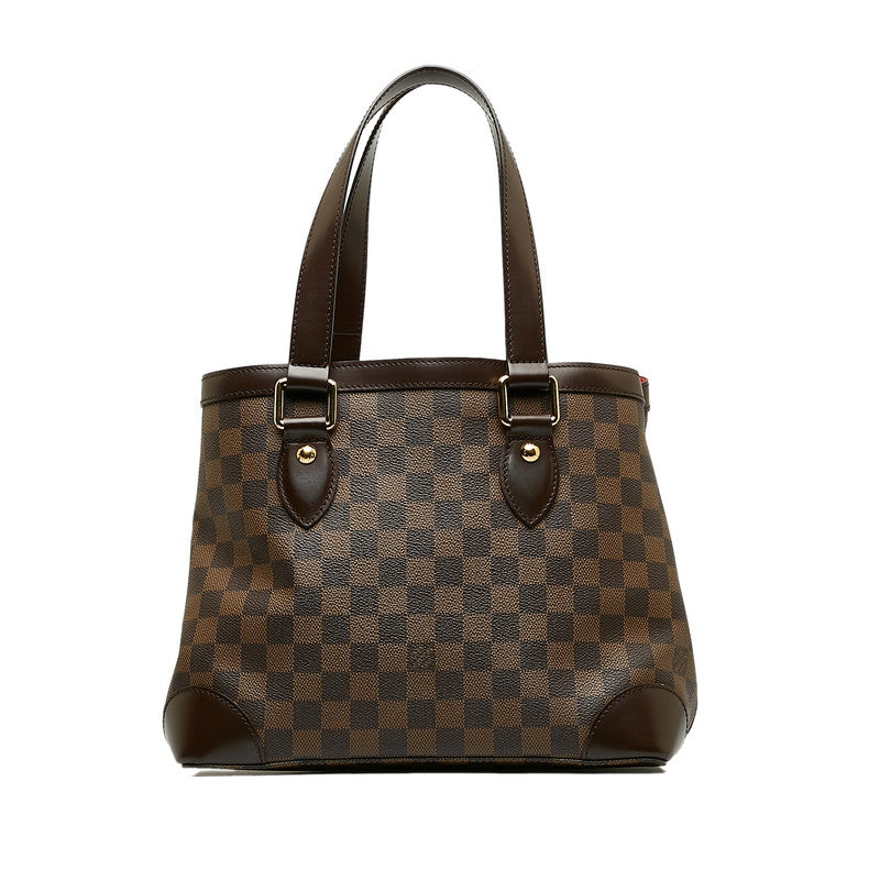 Louis Vuitton Damiere Hamsteed PM Tote Bag N51205 Brown PVC Leather Ladies Louis Vuitton