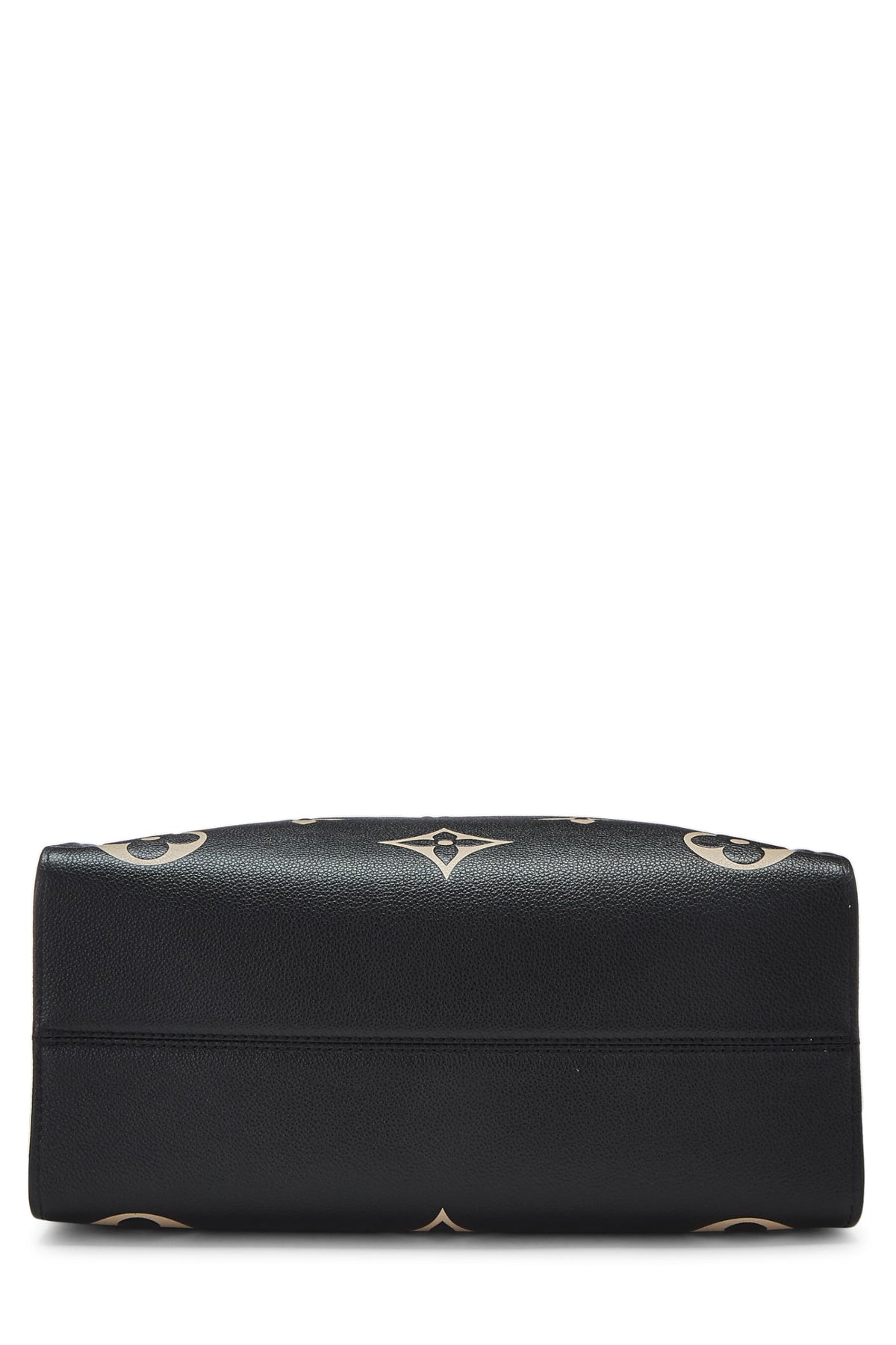 Louis Vuitton,  Black Giant Monogram Empreinte On The Go MM, Black
