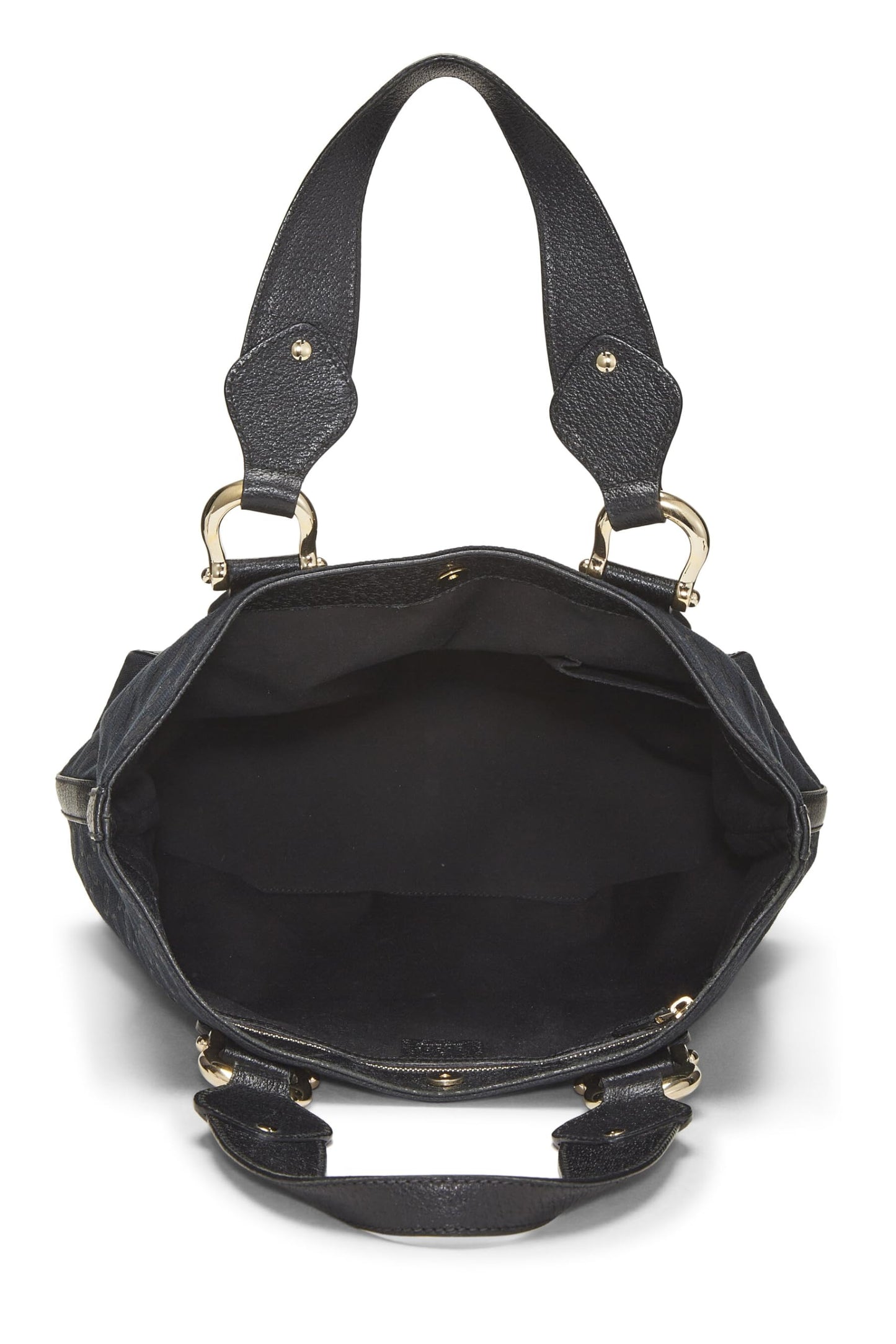 Gucci, Black Original GG Canvas Tote Medium, Black