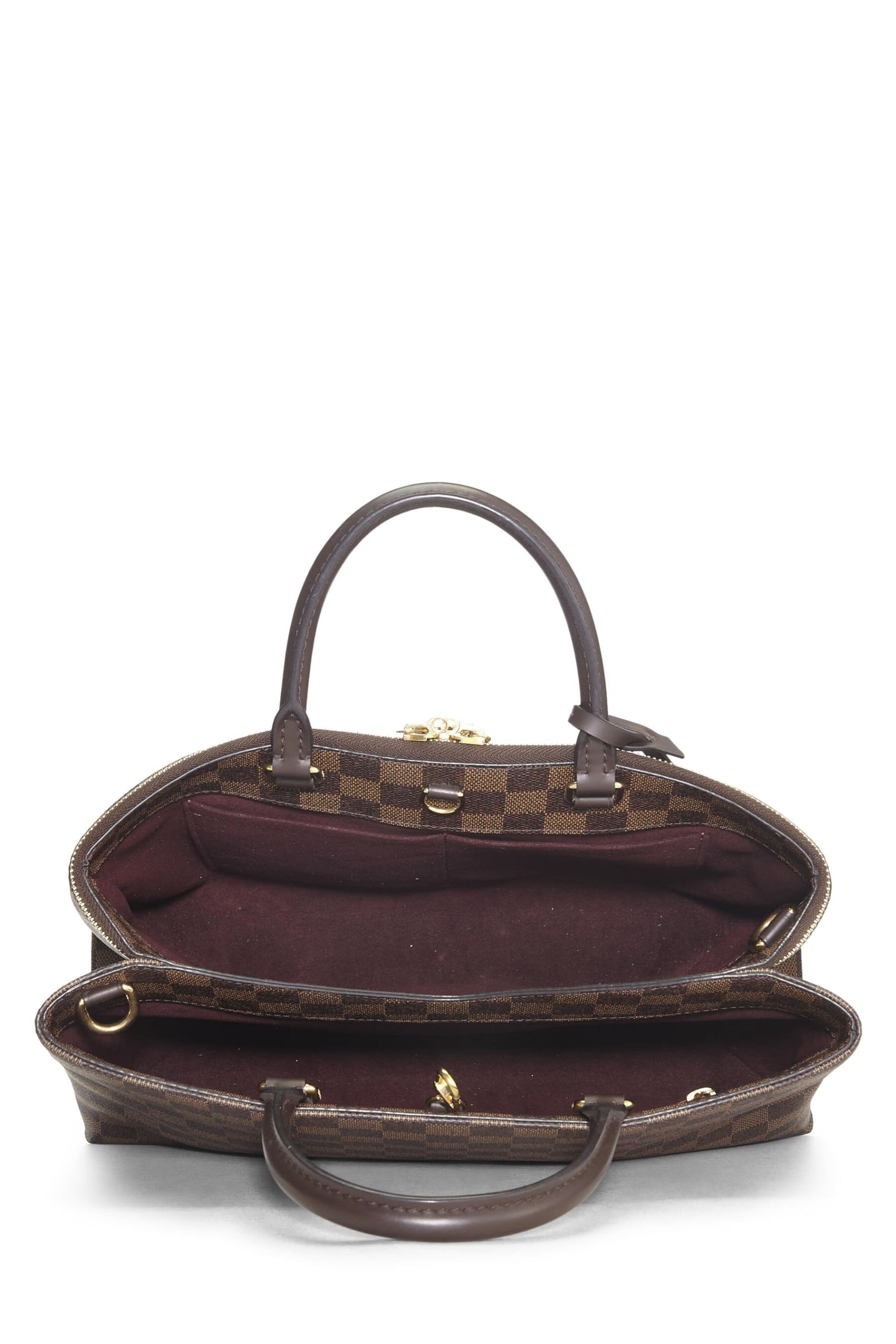 Louis Vuitton,  Damier Ebene Brompton Tote, Brown