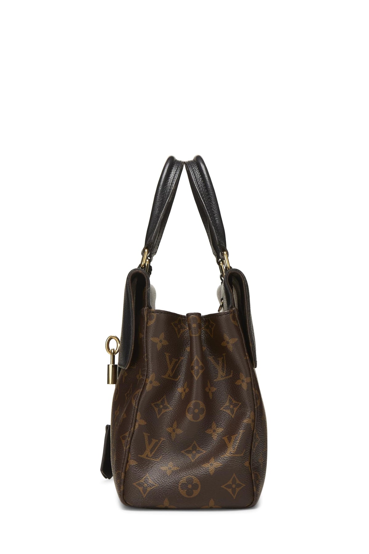 Louis Vuitton,  Navy Monogram Canvas Venus, Black