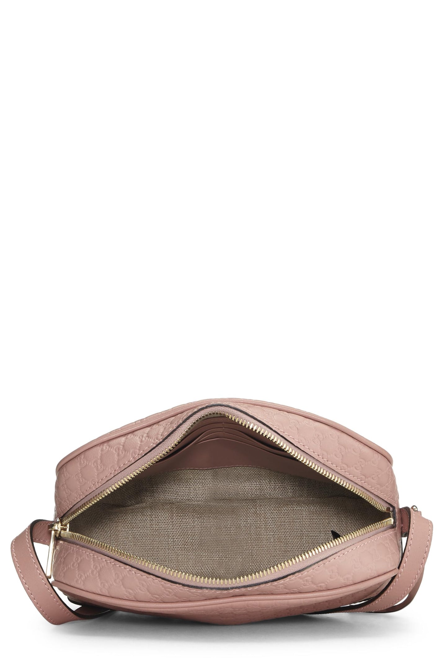 Gucci, Pink Microguccissima Leather Bree Crossbody, Pink