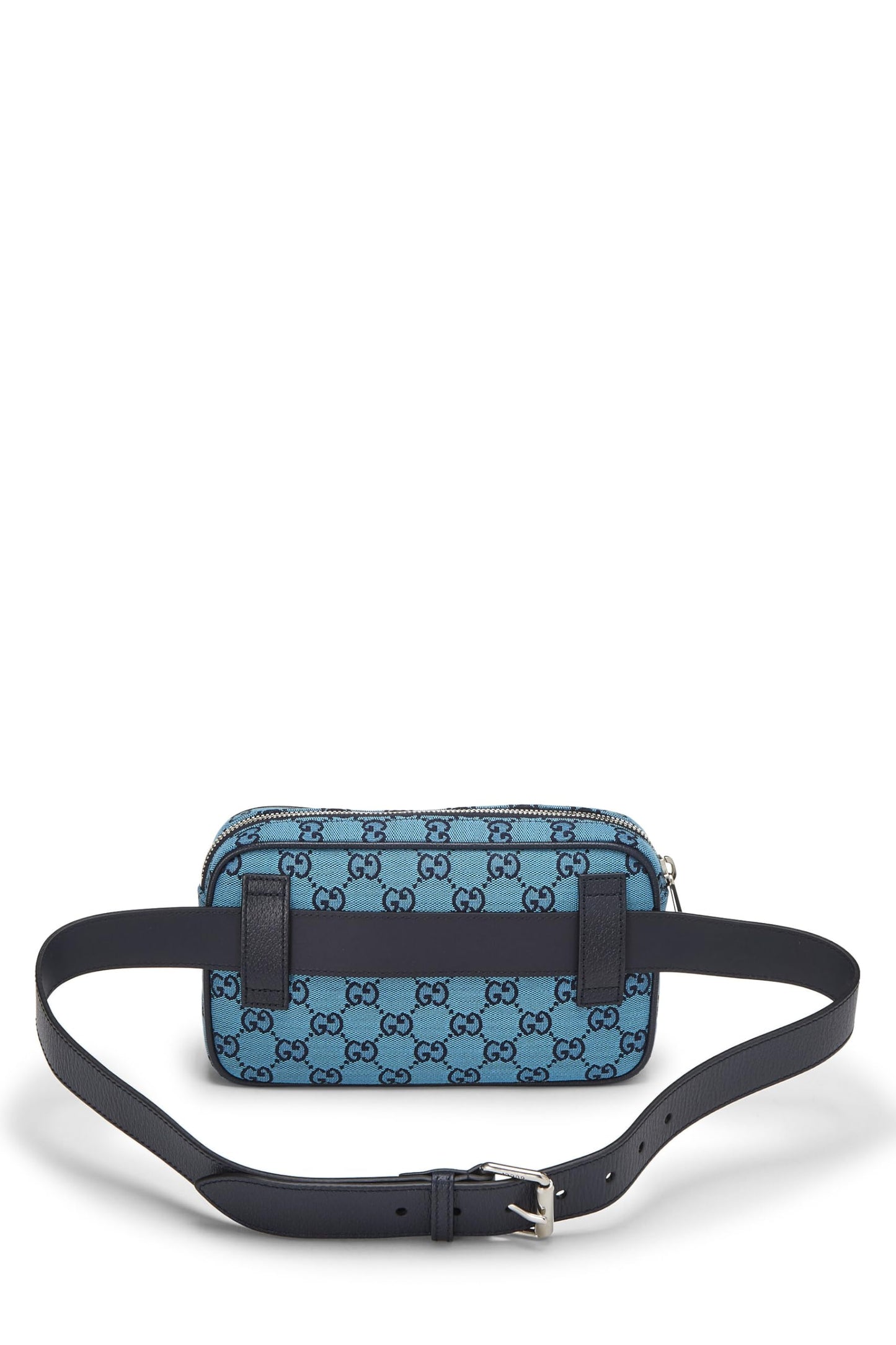 Gucci, Blue GG Canvas Marmont Belt Bag, Blue