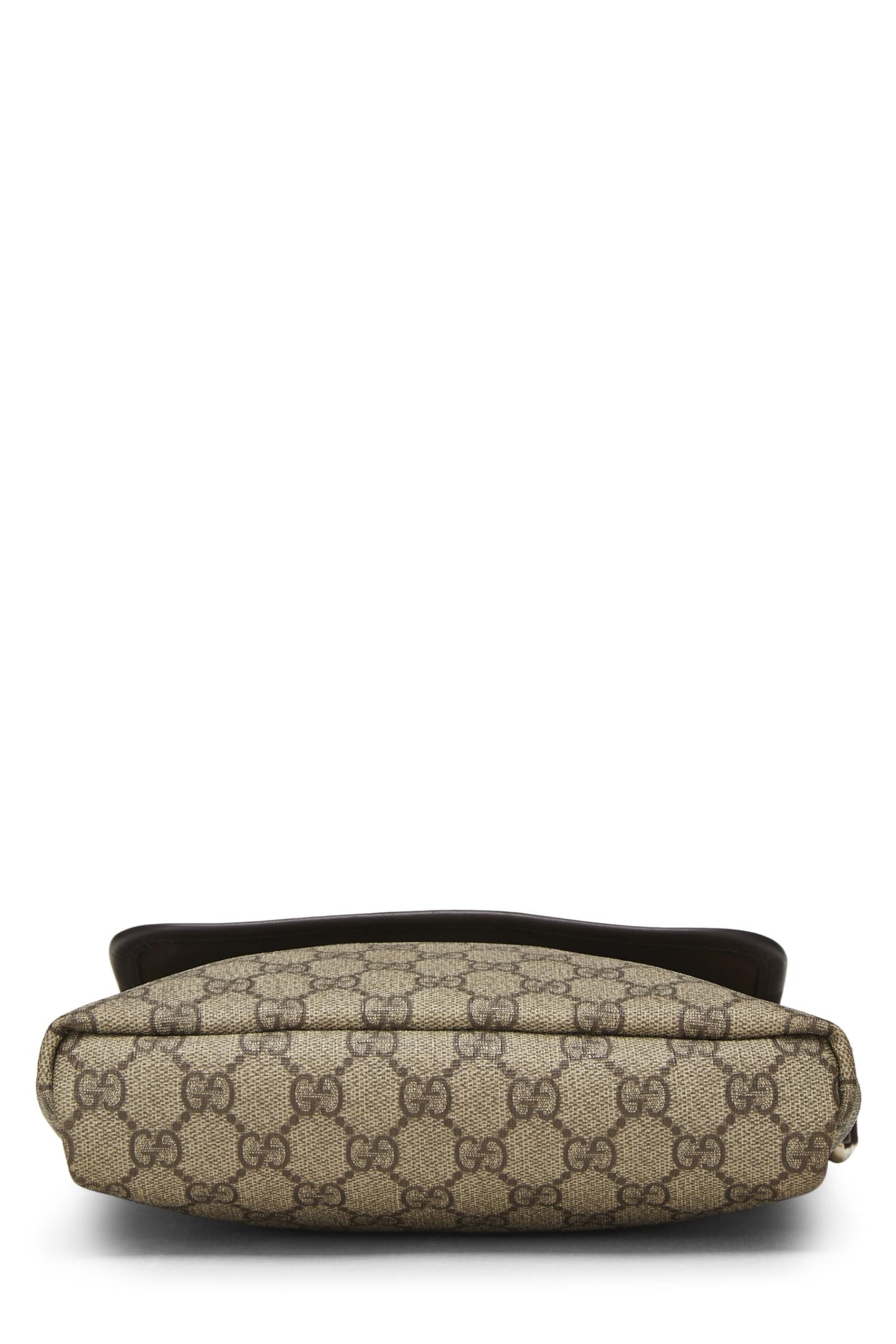 Gucci, Original GG Supreme Canvas Flap Messenger Small, Brown