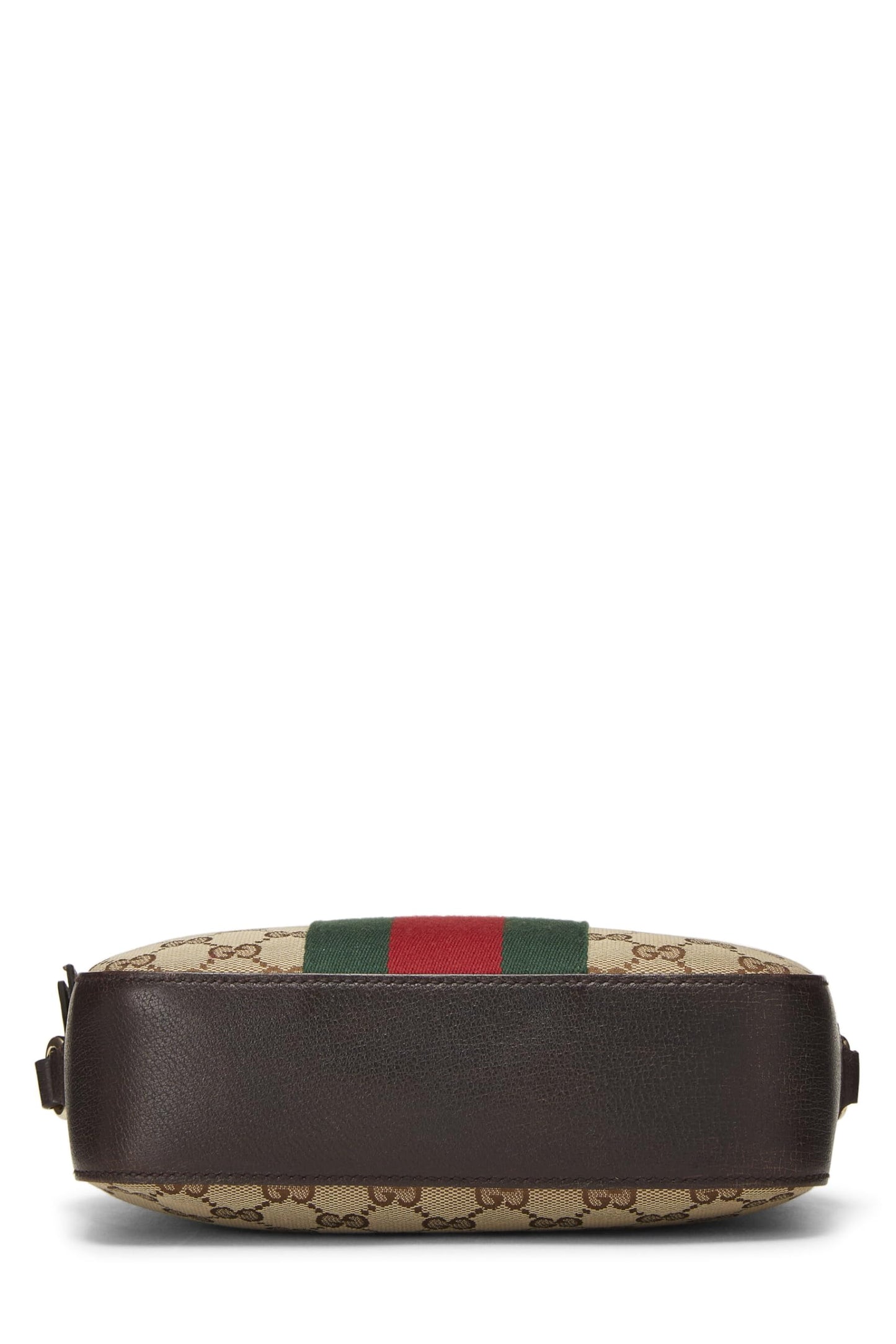 Gucci, Original GG Canvas Webby Shoulder Bag Small, Brown