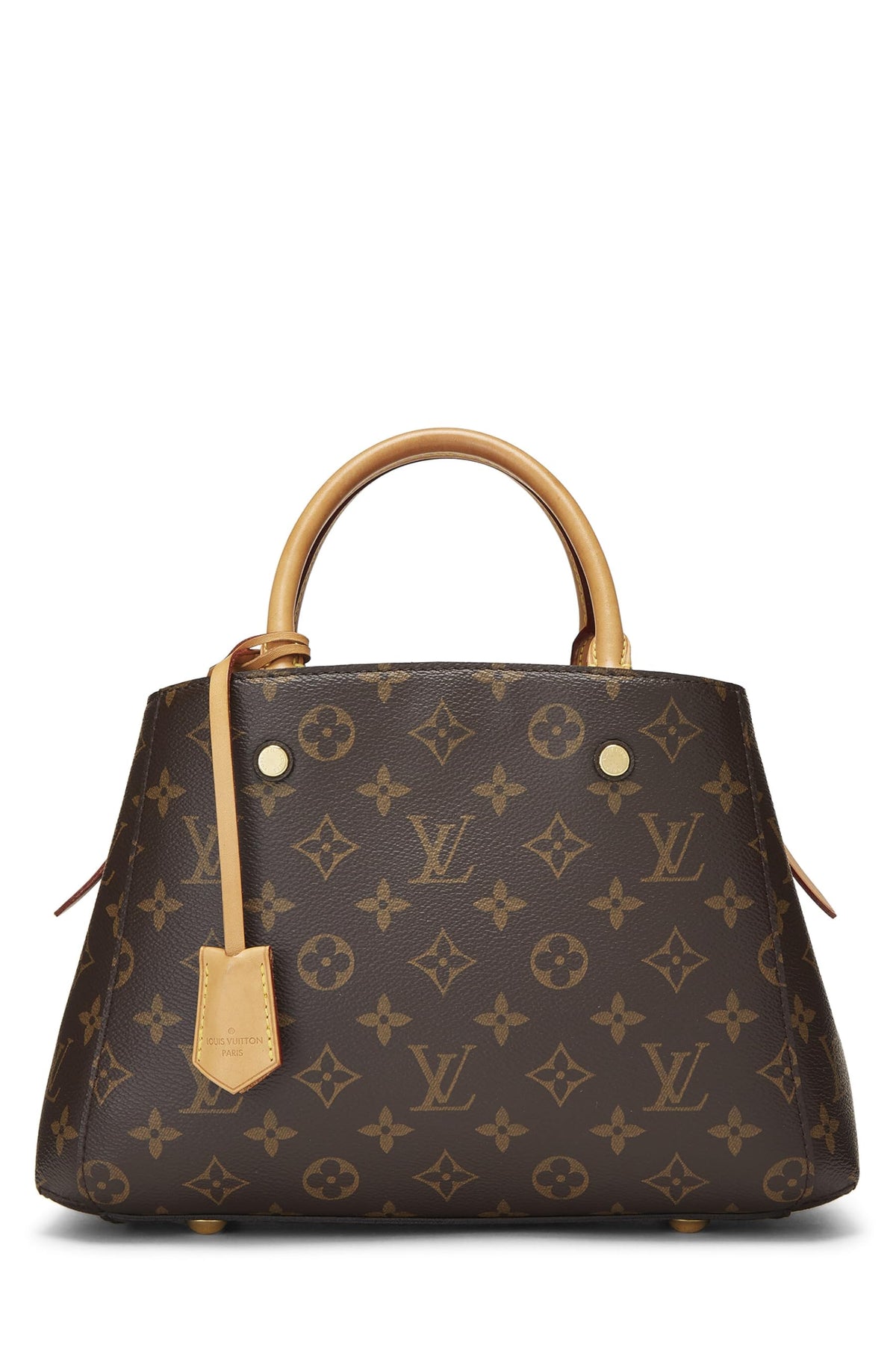 Louis Vuitton,  Monogram Canvas Montaigne MM, Brown